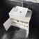 Milos Cotton White Vanity with Troy Basin 800mm - Chrome Handles