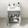 Milos Fog Grey Basin Vanity 500mm - Brushed Handles