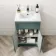 Milos Mystic Green Basin Vanity 500mm - Traditional Handles