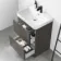 Corsica Tungsten Grey Basin Drawer Vanity 600mm