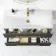 Elba Graphite Grey Wall Hung Basin Drawer Vanity 1000mm - Brushed Brass Accents