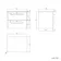 Omaha Linen White Wall Hung Drawer Vanity with Marble Top 600mm (Excludes Counter Top Basin) - Brushed Brass Accents