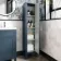 Bermuda Inky Blue Floor Standing Tall Cabinet 1500x350mm