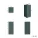 Monaco Midnight Green Side Cabinet Unit 300mm