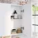 Harper Gloss White Wall Hung Cabinet 600x300mm