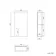 Harper Stone Grey Wall Hung Cabinet 600x300mm