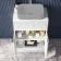 Havana Fluted Coastal White Cabinet with Marble Top 600mm (Excludes Counter Top Basin) - Chrome Handles