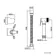 Douche Kit with Thermostatic Mixing Valve and Brass Spray Head