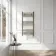 Barcelona Electric Antique Gold Straight Heated Towel Rail 1000x500mm