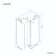 Copenhagen Easy Clean 8mm Walk In Shower Enclosure 900mm & 700mm Glass with Pivotal Return Panel