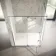 Cologne Stainless Steel Easy Clean 8mm Hinged Shower Enclosure 1400x700mm