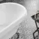 Grosvenor 1700mm Roll Top Bath - Chrome Ball Feet