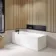 Witney 1700x700 Square Single Ended Bath