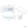 Witney 1700x700 Square Single Ended Bath
