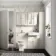 Monaco Chalk White Basin Vanity 600mm