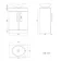 Avon Gloss White Vanity with Marble Top & Oval Counter Top Basin 600mm
