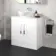 Avon Gloss White Vanity with Oval Counter Top Basin 800mm