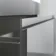 Trent Stone Grey Basin Vanity Drawer and Back To Wall Unit 1100mm - Left Handed