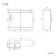 Avon Gloss White Basin Vanity and Back To Wall Unit 950mm - Black Accents