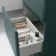 Corsica Midnight Green Slimline Basin Drawer Vanity 500mm