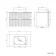 Crete Fluted Linen White Wall Hung Drawer Vanity with Marble Top & Marin Basin 800mm