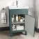 Bermuda Midnight Green Basin Vanity 500mm