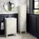 Bermuda Chalk White Floor Standing Tall Cabinet 1500x350mm