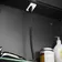 Mia Black Framed Illuminated LED Mirror Cabinet 710x800mm