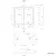 Mia Black Framed Illuminated LED Mirror Cabinet 710x800mm