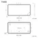 Mila Brushed Brass Illuminated LED Mirror 600x1200mm