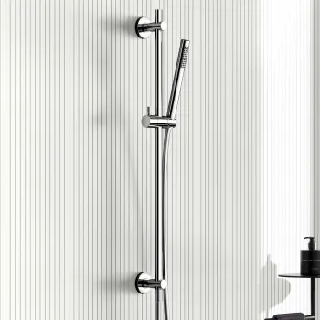 Suir Chrome Shower and Sliding Riser Set