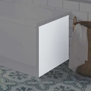 Trojan - 750mm Acrylic straight bath end panel