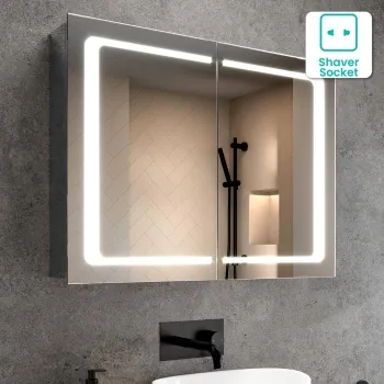 Arabella Illuminated LED Mirror Cabinet 600x800mm