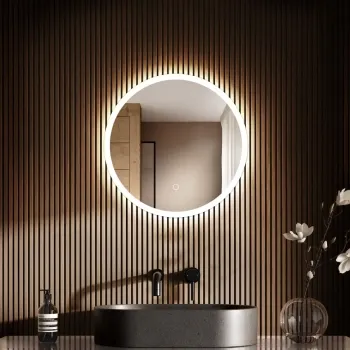 Grace Round Illuminated LED Mirror 500mm