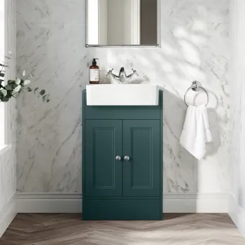 Monaco Mystic Green Basin Vanity 500mm