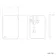 Essence Black Framed Rectangular Bathroom Mirror 600x400mm