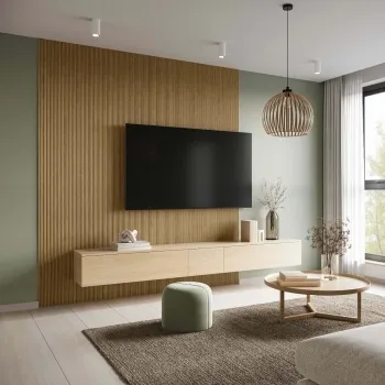 Trepanel Flex® Oak Flexible Acoustic Wood Panels 2400x300