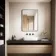 Maè Matt Black Illuminated LED Mirror 800x600mm