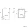 Maè Matt Black Illuminated LED Mirror 800x600mm