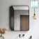 Nina Black Framed Mirror 800x600mm