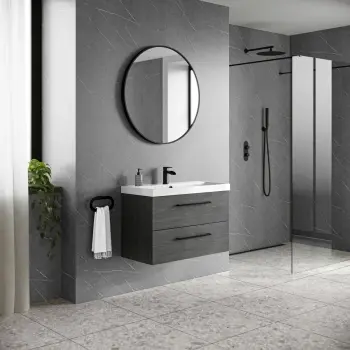 Trepanel Style® Grey Marble Effect Matt WPC Laminated Wall Panel