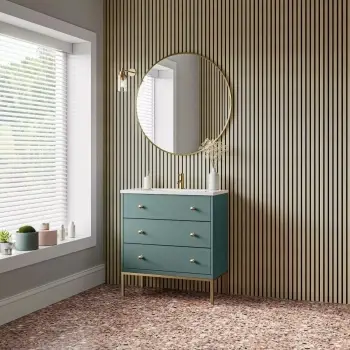 Trepanel Aqua 3D® Waterproof Oak Wood Effect Slat Panels 3 Pack (Covers 1.39SQM)