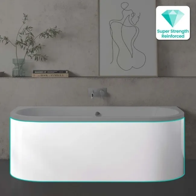 Stafford Essential 1700mm Reinforced Back To Wall Bath Panel