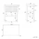 Maru Oak Wood Grain Vanity Cabinet 1000mm with Matt White Stone Top - Basin Not Included
