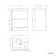 100% Waterproof - Corsica Gloss White PVC Basin Drawer Vanity 600mm