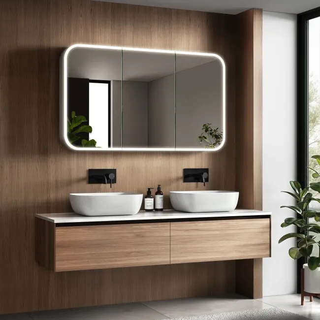 Willow Illuminated LED Mirror Cabinet 700x1200mm