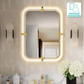 Frankie Illuminated LED Mirror 800x600mm