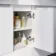 Foster Gloss White Side Cabinet Unit 300mm