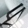 Toulon Matt Black Easy Clean 6mm Pivot Shower Door 1000mm