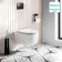Tulsa Rimless Wall Hung Toilet With Premium Soft Close Slim Seat